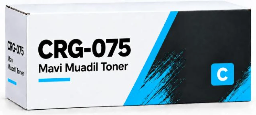 Canon CRG-075 Mavi Muadil Toner MFP 3303 3388 BP646 LBP 647 MF664 (Chipli)