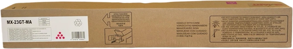 Sharp MX-23GT-MA Smart Kırmızı Toner MX 1810 2010 2310 2614 3111 2314 3114