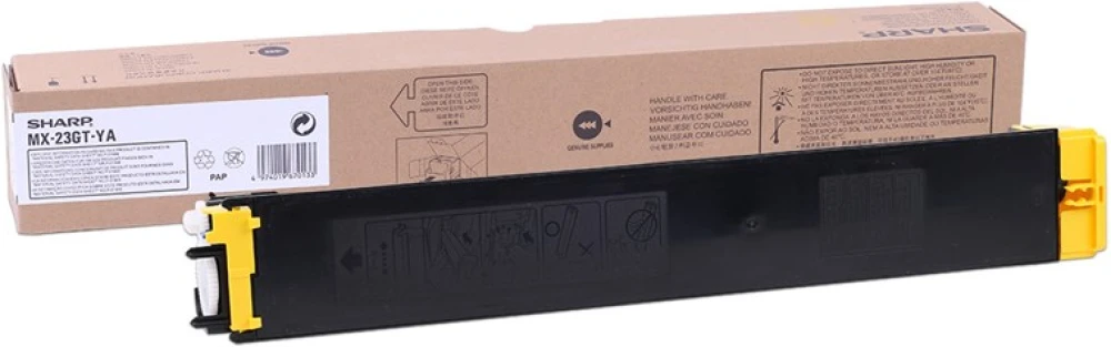 Sharp MX-23GT-YA Orjinal Sarı Toner MX 1810 2010 2310 2614 3111 2314 3114