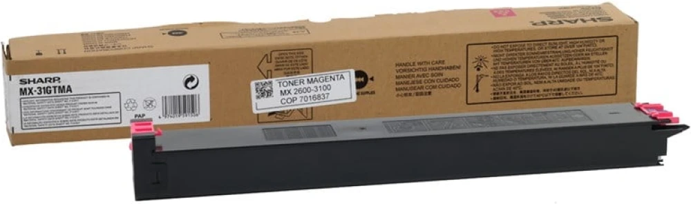 Sharp MX-31GT-MA Orijinal Kırmızı Toner MX-2301 2600 3100 4100 5100