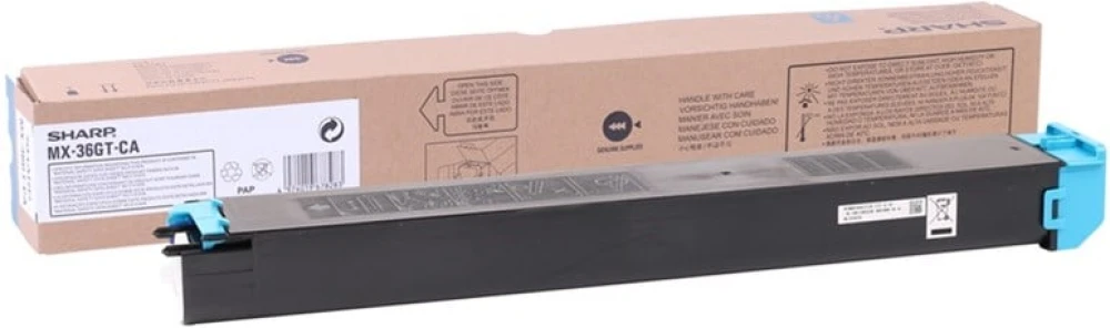 Sharp MX-36GT-CA Orijinal Mavi Toner MX-2610 3110 3610 3640 3140 2640
