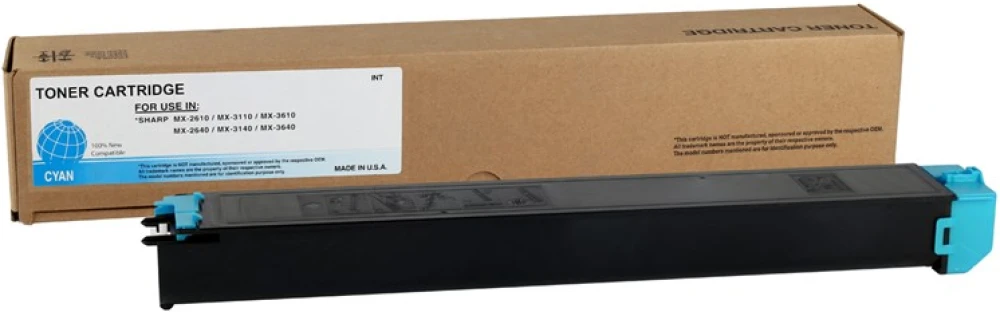 Sharp MX-36GT-CA Smart Mavi Toner MX-2610 3110 3610 3640 3140 2640