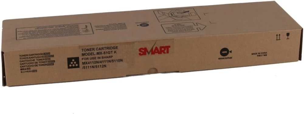 Sharp MX-51GT-BA Smart Siyah  Toner MX-4110 4111 4112 4140 5110 5112 5140