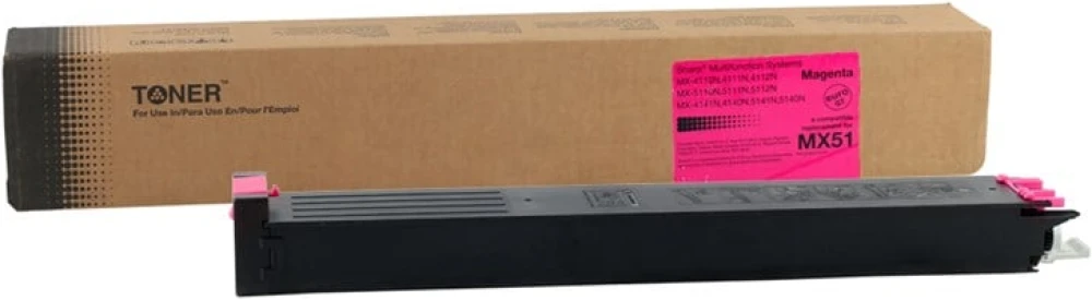 Sharp MX-51GT-MA Smart Kırmızı Toner MX-4110 4111 4112 4140 5110 5112 5140