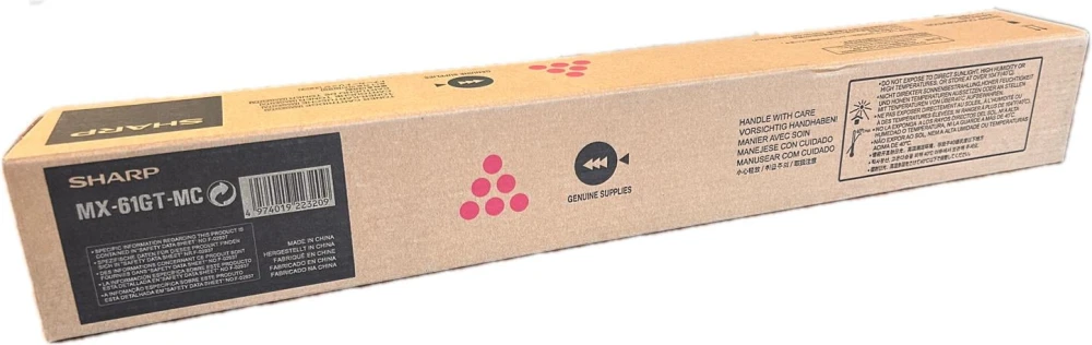 Sharp MX-61GT-MA Orijinal Kırmızı Toner MX-3060 3070 3570 3061 2651
