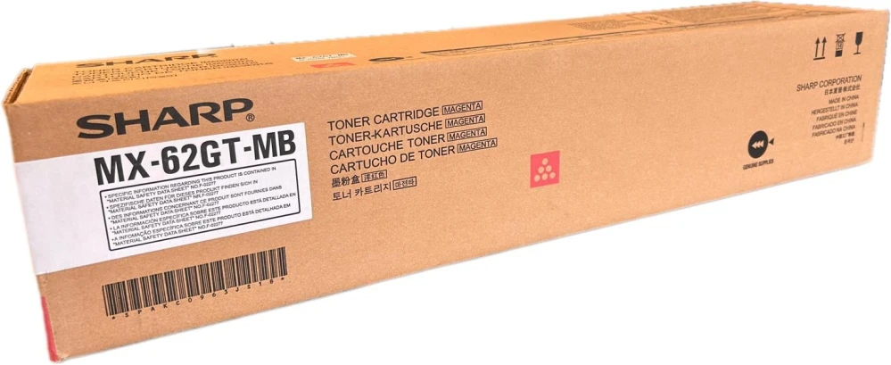 Sharp MX-62GT-MA Orijinal Kırmızı Toner MX-6240 7040