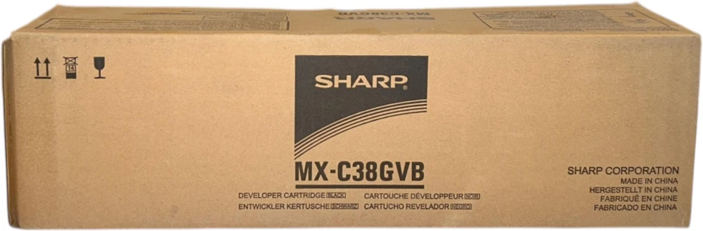 Sharp MXC38GVB Developer Unit Black Original MX-C310 C311 C380 C381 MX-B381