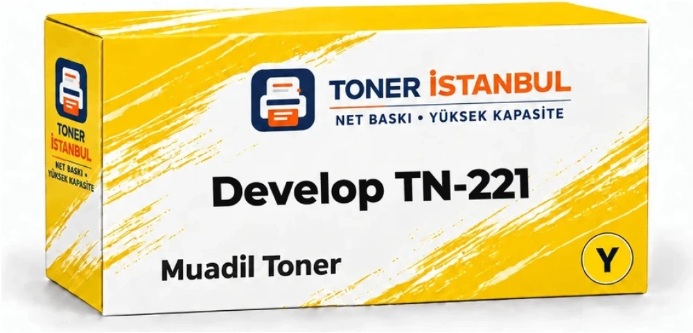 Develop TN-221 Sarı Muadil Toner 8K - Toner İstanbul