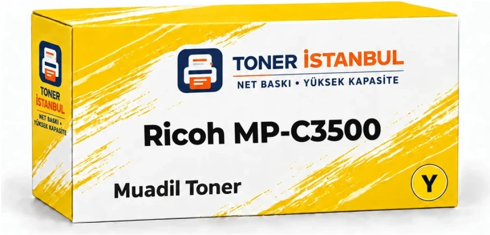 Ricoh MP-C3500 Sarı Muadil Toner - Toner İstanbul