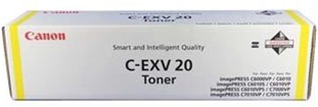 Canon C-EXV20 (0439B002) Sarı Orjinal Toner - IR-C6000VP / C6010VP (T7876)