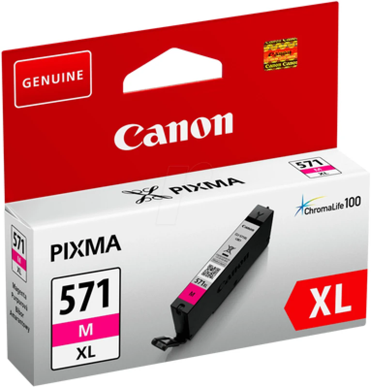 Canon CLI-571XL (0333C001) M Yüksek Kapasite Kırmızı Orjinal Kartuş - MG5700 / MG6800 (T12956)