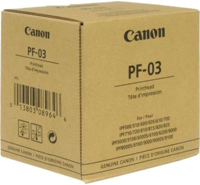 Canon PF-03 (2251B001) Orjinal Baskı Kafası - iPF810 / iPF815 (T6558)A Kutu