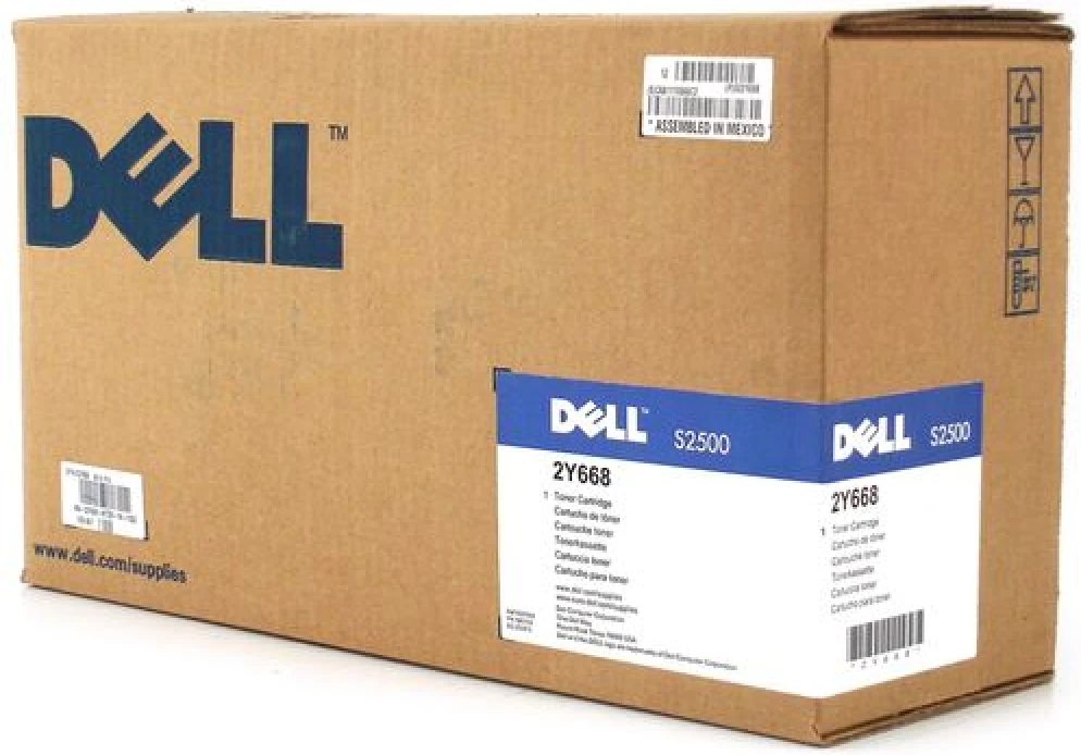 Dell S2500 Siyah Orjinal Toner Yüksek Kapasite - S2500 / S2500Ni (T16627)