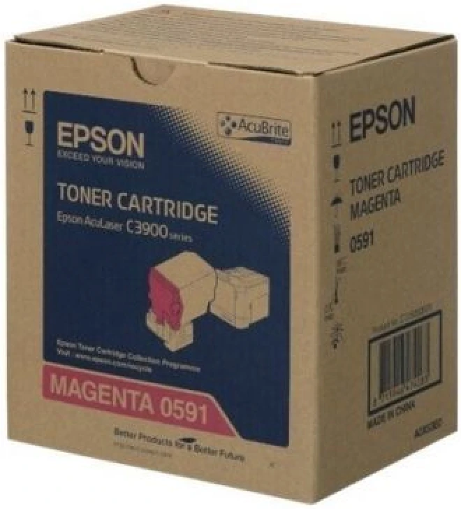 Epson C13S050591 Kırmızı Orjinal Toner - C3900 / CX37 (T3490)