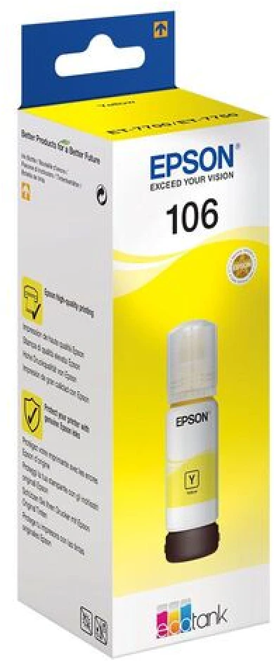 Epson C13T00R440 (106) Sarı Orjinal Mürekkep Kartuş - ET-7700 (T12700)