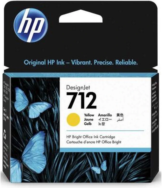 HP 3ED69A (712) Sarı Orjinal Kartuş - DesignJet T650 (T15056)A