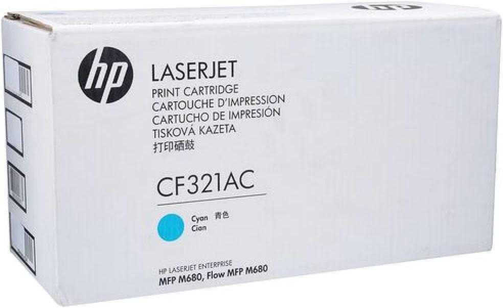 HP CF321AC (653A) Mavi Orjinal Toner - LaserJet M680 (T3086)