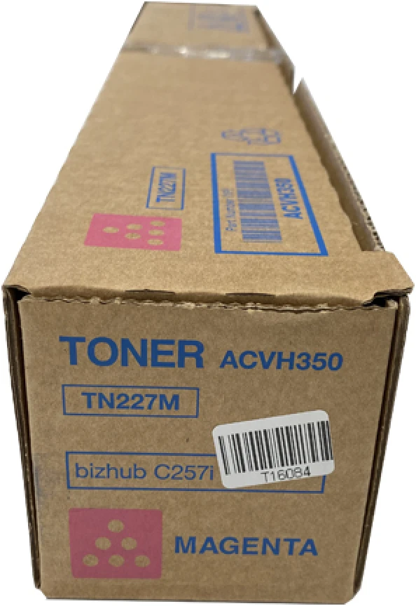 Konica Minolta TN-227M (ACVH350) Kırmızı Orjinal Toner - Bizhub C257 (T16084)