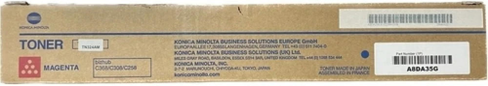 Konica Minolta TN-324AM (A8DA35G) Kırmızı Orjinal Toner - C258 / C308