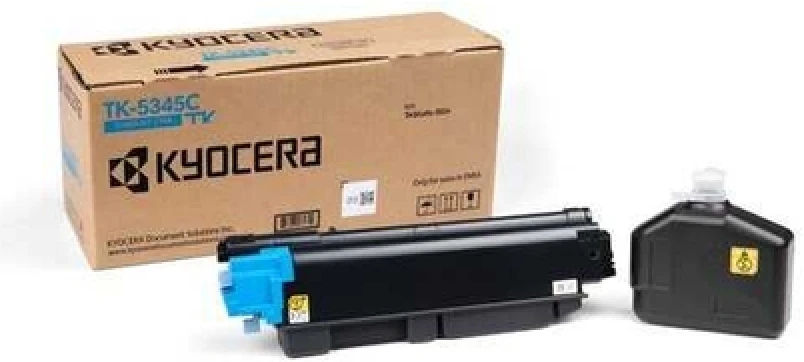 Kyocera TK-5345C (1T02ZLCNL0) Mavi Orjinal Toner - Taskalfa 352ci
