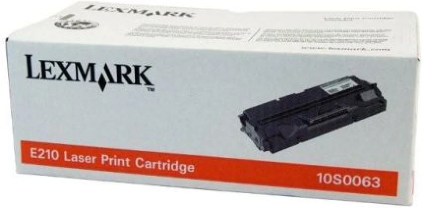 Lexmark 10S0063 Siyah Orjinal Toner - E210 (T6952)
