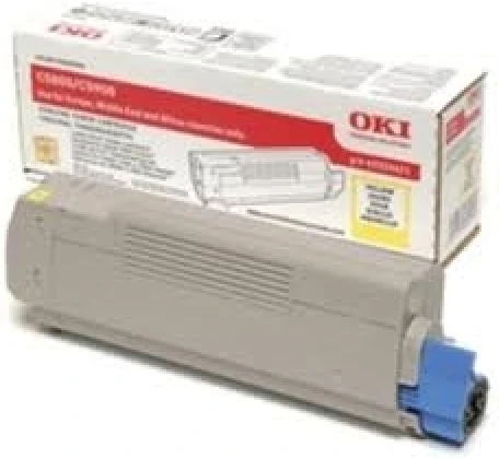 OKI 43324441 Sarı Orjinal Toner - C5800 / C5900 (T4398)A Kutu