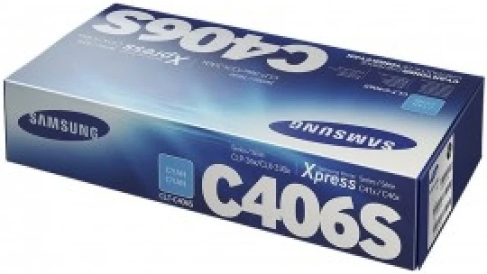 Samsung CLT-C406S Mavi Orjinal Toner - CLP-365 / CLX-3305 (T4645)A Kutu