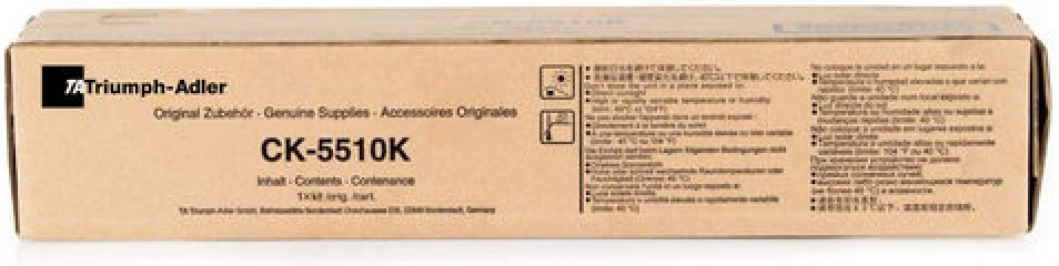 Triumph Adler CK-5510K Siyah Orjinal Toner 300Ci / 301Ci (1T02R40TA0) (T11912)