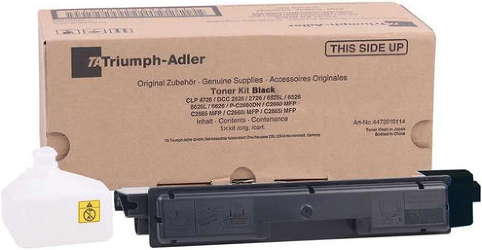 Triumph Adler CLP-4726, DCC-2626 / DCC-2726 / DCC-6526 Siyah Orjinal Toner (4472610115) (T11838)