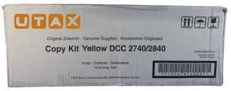 Utax DCC-2740, DCC-2840 Sarı Orjinal Toner (T15559)