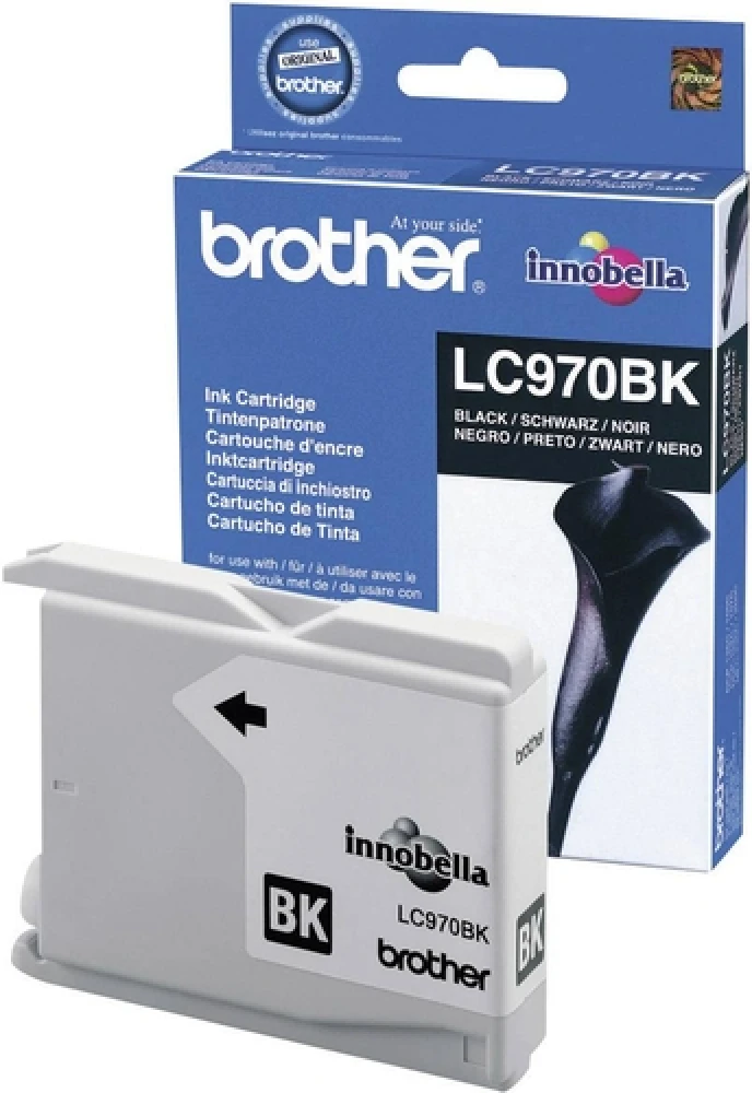 Brother LC970BK Siyah Orjinal Kartuş - DCP-135CA Kutu