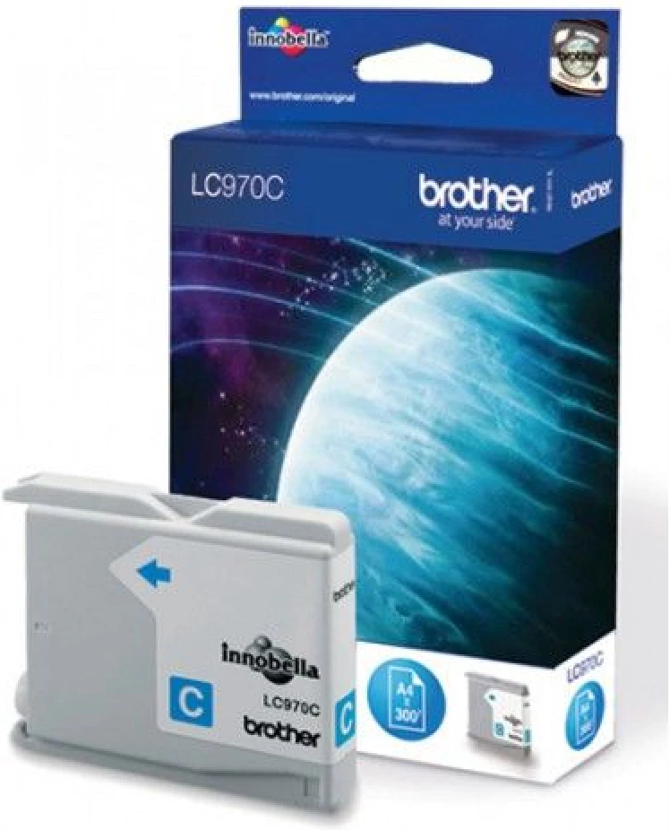 Brother LC970C Mavi Orjinal Kartuş - DCP-135C (T7421)