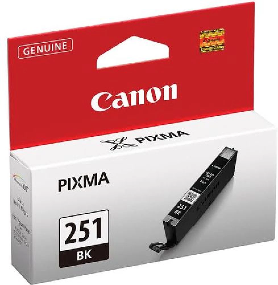 Canon CLI-251BK (6513B001) Siyah Orjinal Kartuş - iP7220 / iP8720 (T12038)