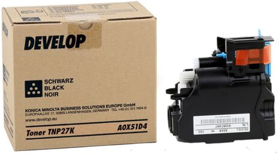 Develop TNP-27BK Siyah Orjinal Toner - Ineo +25 (T13419)