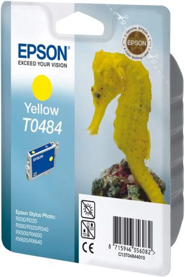 Epson C13T04844020 (T0484) Sarı Orjinal Kartuş - Stylus Photo R200 (T1947)A
