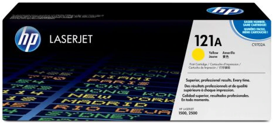 HP C9702A (121A) Sarı Orjinal Toner - LaserJet 1500A