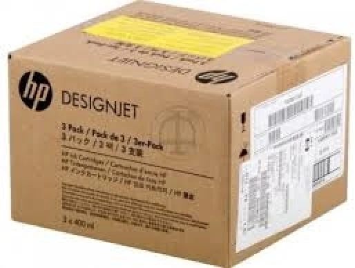 HP CR270A (761) 3lü Paket Sarı Orjinal Kartuş - DesignJet T7100 (T1222)