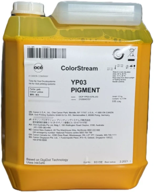 Oce YP03 ColorStream 3000 Sarı Orjinal Kartuş (2100045757) (T16000)