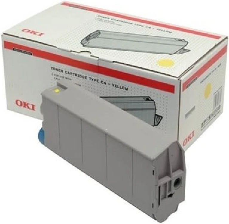 OKI 41963083 Sarı Orjinal Toner - C7100 / C7300 / C7500 (T7809)
