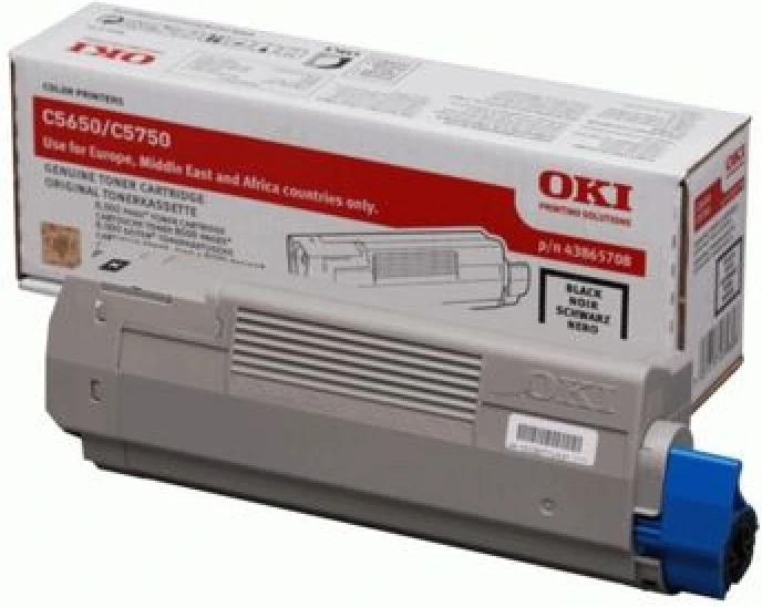 OKI 43865708 Siyah Orjinal Toner - C5650 / C5750 (T12408)