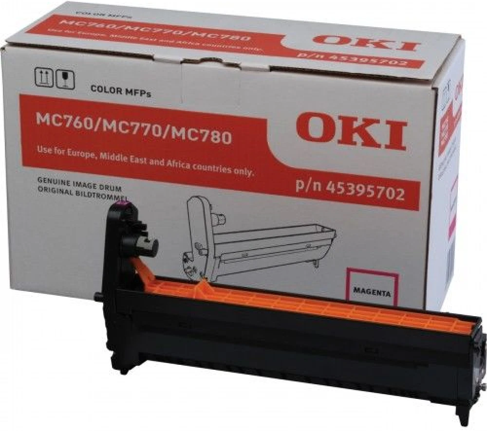 OKI 45395702 Kırmızı Orjinal Drum Ünitesi - MC760 / MC770 (T7296)