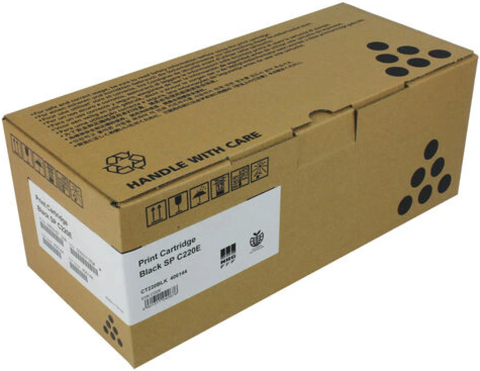 Ricoh SP-C220E Siyah Orjinal Toner SPC 221-222-240 (406144) (T13370)
