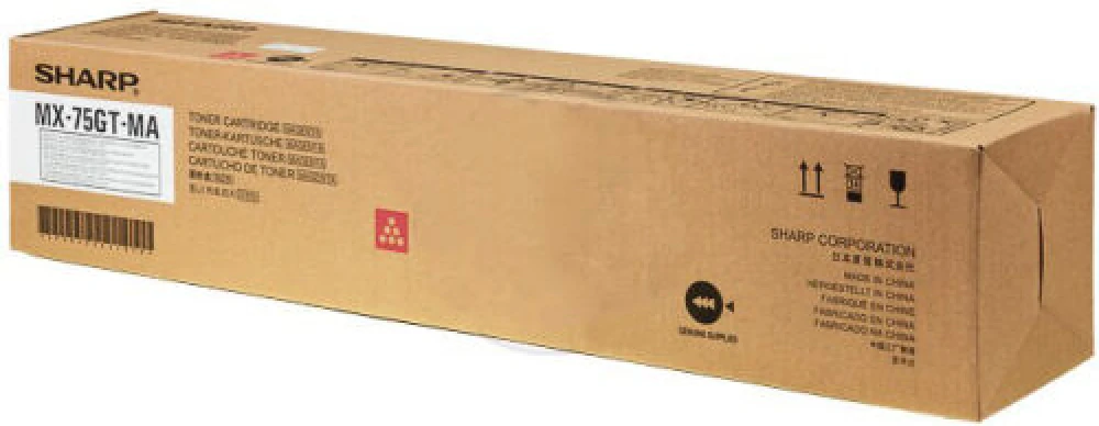 Sharp MX-75GTMA Kırmızı Orjinal Toner - MX-6500N / MX-7500N